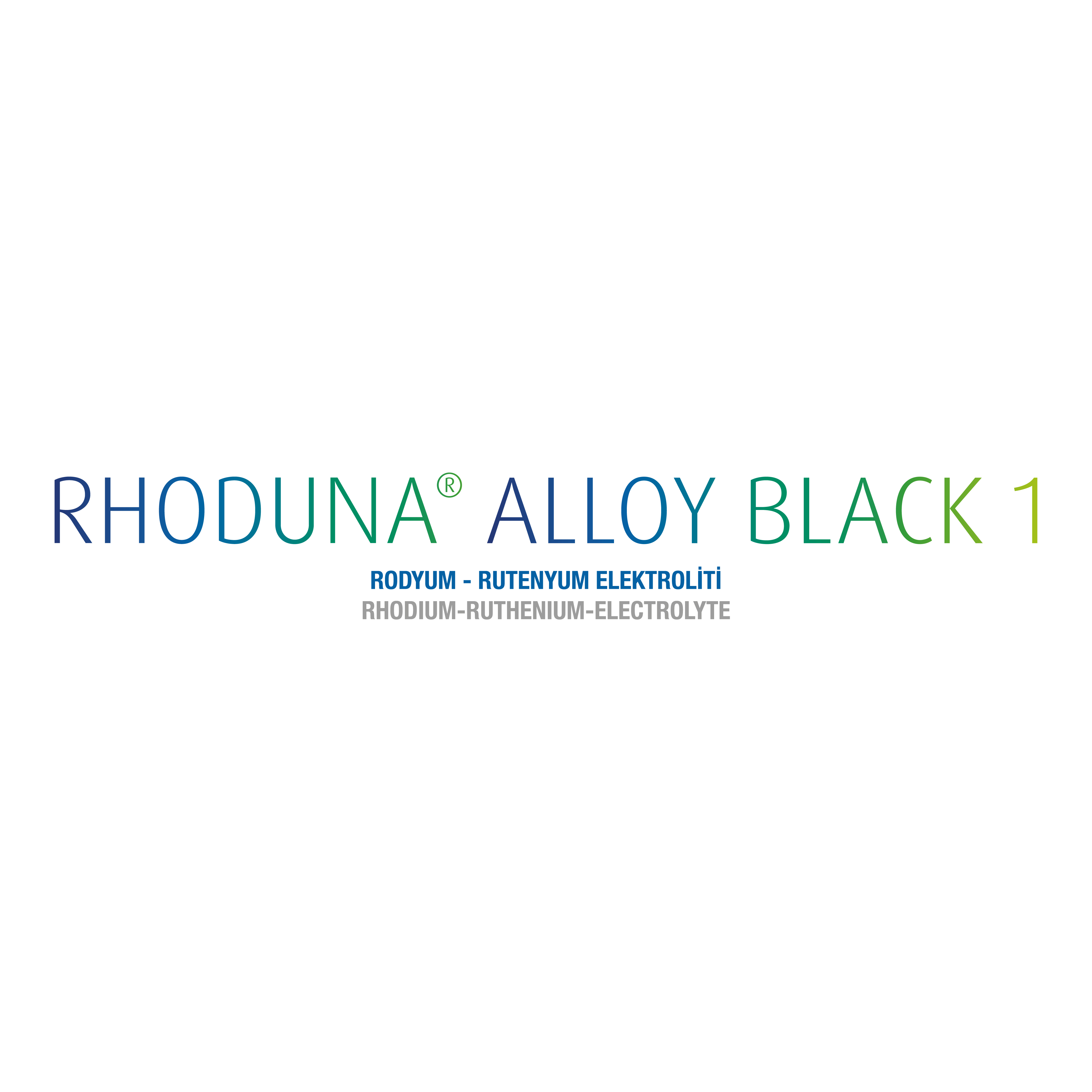 RHODUNA® ALLOY BLACK 1