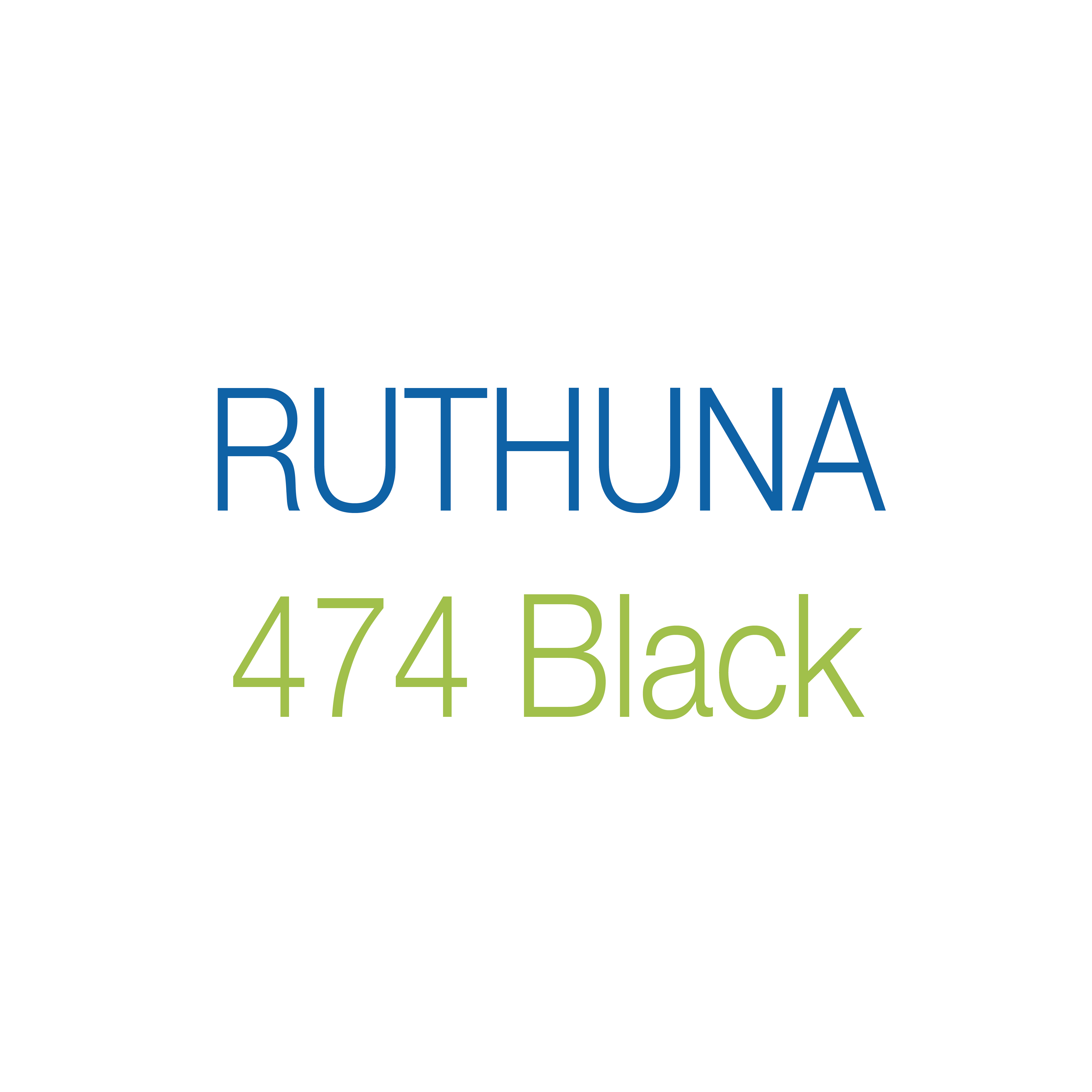 RUTHUNA® 474 Black
